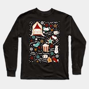 Christmas Staycation Ideas Long Sleeve T-Shirt